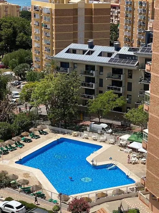 شقة Atico C/Vistas, Recep 24H, Piscinas Y Parking بينالماذينا إسبانيا